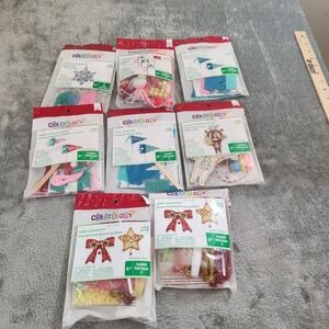 Chrisymas Ornament Craft‎ Kits LOT OF 8  Creatology Sealed DIY NEW Tree, Star +